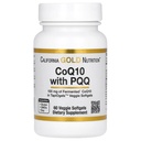 California Gold Nutrition CoQ10 with PQQ, Ubiquinone USP, Tapioca Veggie Softgel with Sunflower Lecithin, 100 mg, 60 Veggie Softgel