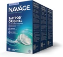 Navage SaltPod Bundle 3 30-Packs (90 SoolaPods) - Navage Soola Pod Täidetakse Ainult - Ainuüksi kavandatud Navage Nasali Niisutussüsteemi jaoks - Sinus Rinse ja Soola Pod kiireks ja rahustavaks leevendamiseks