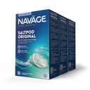 Navage® SaltPods Refills, Original Sea Salt Formula, 90 Count | Pre-Measured Precision: Clears Mucus and Irritants for Breathable, Comfortable Sinuses