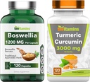 Boswellia Serrata eta Turmeric Curcumin piper beltzarekin