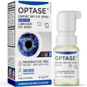Optase Comfort Dry Eye Spray - Preservative Free Artificial Tears Drops Alternative - Dry Eye Drops in a Convenient Spray - Multi-Use Bottle, Contact Lens Safe - .58 fl oz