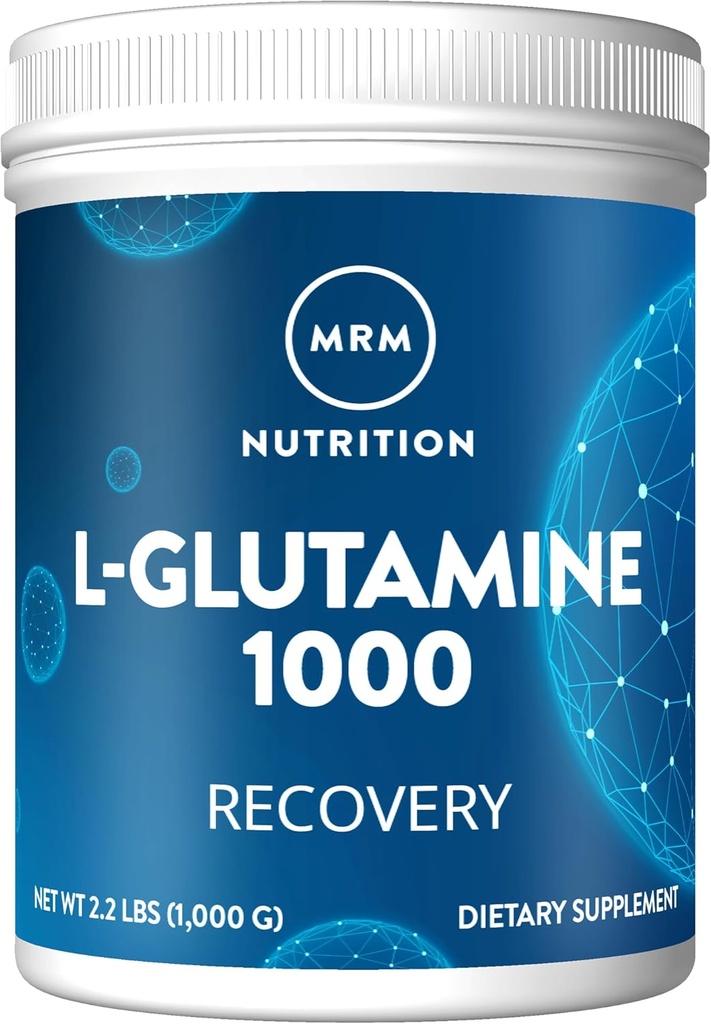 MRM Nutrition L-Glutamine | 5000mg | Recovery | Aminoacido | Muscle Support | Immune + Gut Health | Fermented | 200 Serve