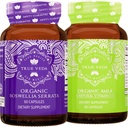 True Veda Active Bundle USDA Organic | Multi-Award-Winning | Boswellia Serrata | Amla Capsules