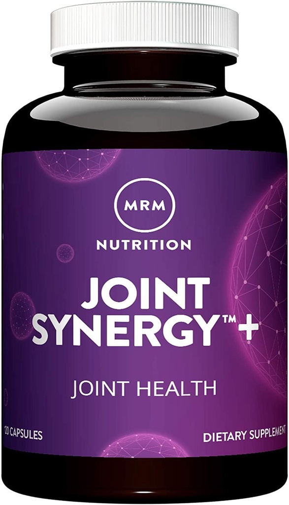 MRM Nutrition Joint SynergyTM+ | Joint Health | med Theracurcumin® | Gluten-Free | 120 kapslar
