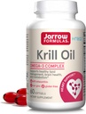 Jarrow Difficias Krill Oil - Fosfolipid Omega33 Komplex s Astaxanthin - 60 Softgels - 30 Servings - Podporuje Lipid Management, Metabolismus, Brain & Heart Health - EPA & DHA - Gluten Free - Non- GMO