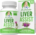 Millor Liver suplementaris amb llet Thistle - Organic Liver  Netse Detox i Netse - Suport en Liver per a homes i dones - Liver Detox aclareix - 120 Capsule per al Dr. Danielle