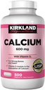 Kirkland Signature Calciu 600 mg. cu vitamina D3, 500 comprimate (4 ambalaj)