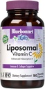 BlueBonnet Nutrition Vitamina Liposomal C 1000 mg, Realizzata con olio di girasole, Immune & Joint Comfort*, Vegan, Kosher, Non OGM, Senza glutine, Senza latte senza soia, 180 capsule vegetali, 90 Serve