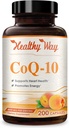 Sund måde CoQ10 400mg 200 Kapsler Hurtig Absorption - Non- GMO