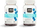 365 by Whole Foods Market, Gummies Probiotic Fiber 2 Bill Blue Raspberry, 60 Count (Pack of 2)