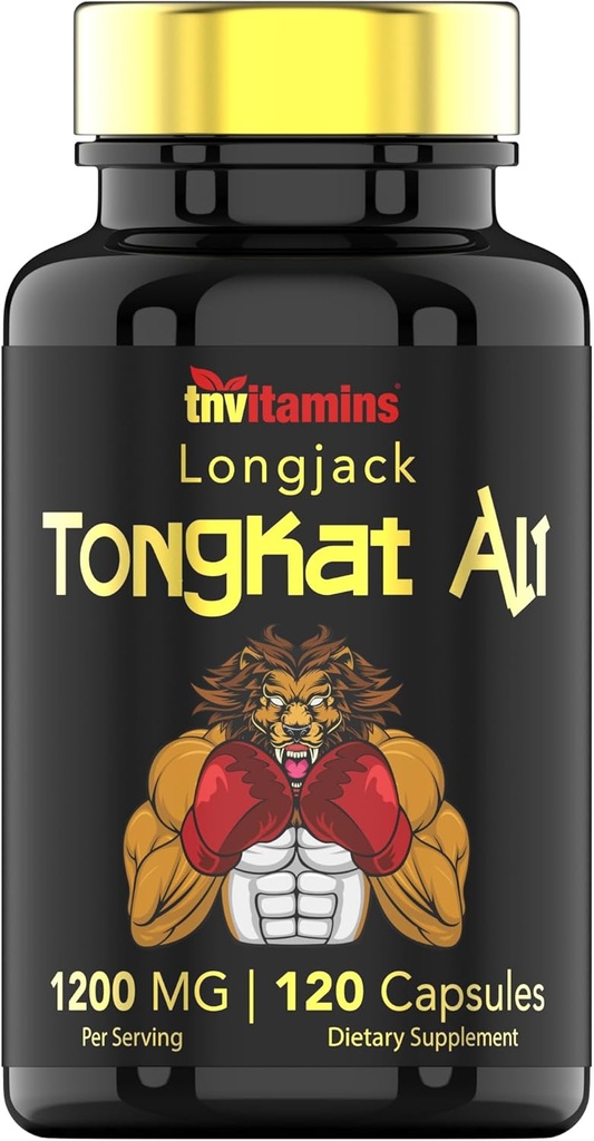 Tongkat Ali pour les hommes: 1200 mg x 120 Capsules