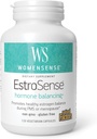 Natuurlijke factoren WomenSense EstroSense - Daily Hormonal Balance Support Supplement - Ondersteunt gezonde Menstration & Menopauze - Non-GMO Natural Supplement - 120 Vegetarische Capsules (60 Servers)