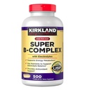 Kirkland Signature Super B-Complex (2-Pack) with Electrolytes (2 x 500 Tablets)