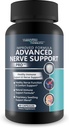 Advanced Nerve Support Pro - Japonský červený vitamín Rituálna neuropatia Podpora - Nerve poškodenie opravy doplnok - Neuropatia Nerve podpora - Ghost Pepper Trick - Nerves Pill - Nerve doplnok