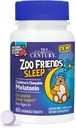 Zoo Friends Sleep Chewable Melatonin, Raspberry Flavor, 60 Count