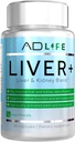 Project AD Liver + Liver Cleanse & Detox, Lever Supplement (90 kapslar)