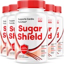 (5 Pack) Sugar Shield, Sugar Shield Blood Support, Sugar Shield Pills, Sugar Shield Capsules, Sugar Shield All Natural, SugarShield, Sugar Shield Advanced Formula, Sugar Shield Yorumlar, 150 Capsules