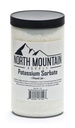 North Mountain Supply Food Grade Potassium Sorbate Stabilizer för vin, bryggning och livsmedelsbevarande - 1 pund Jar