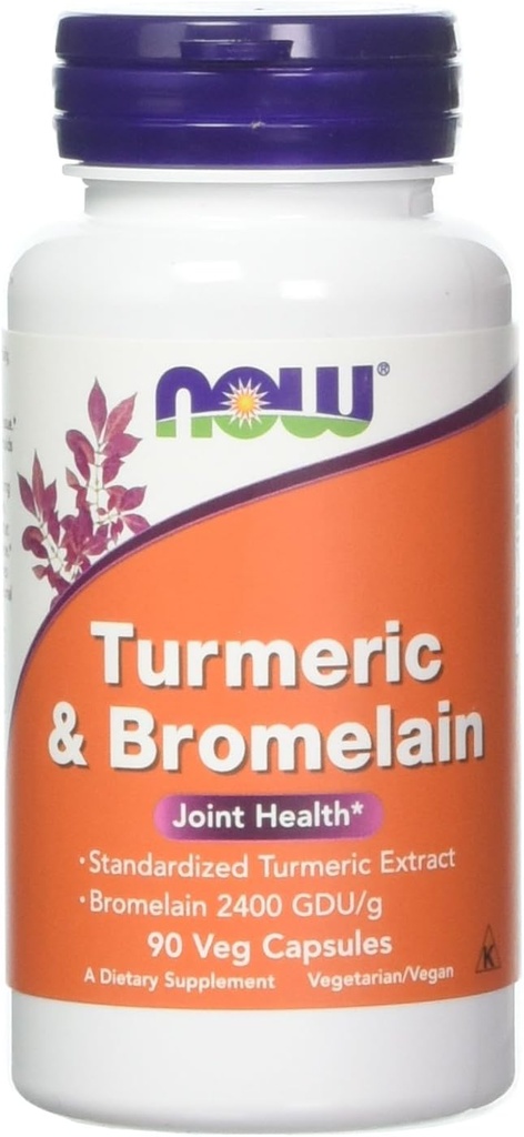 Ətraflı Food Turmeric & Bromelain, 90 Fruit Capsule (2 Paket)