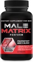 Male Matrix XL - pílulas de ampliación para homes - Amplificar o tamaño masculino - estender en lonxitude, engorge en Girth- impulsar ata 3 polgadas en 90 días- multiplicador de resistencia- 60 tabletas