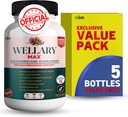 Wellary Max Menopauza Supplement, 40 miliard CFU Probiotic Blend, 90 Kapsle (5)