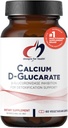 D-Glucarate üçün Designs - Liver Support üçün 1200mg CDG - Detoxification + Kişi + Qadınlar üçün sağlam Hormon Metabolizma Yardımı - GMO, Soysuz (60 Kapsül)