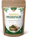 Βιολογική Moringa Leaf Powder – USDA Certified Green Superfood 