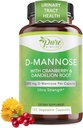 Rein von Natur D-Mannose mit Cranberry und Dandelion Root, 120 Graf