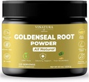 Goldenseal Root Powder - 4 oz, 113 Servings *USA Made & Tested* Pure Natural Goldenseal Root Powder Addition