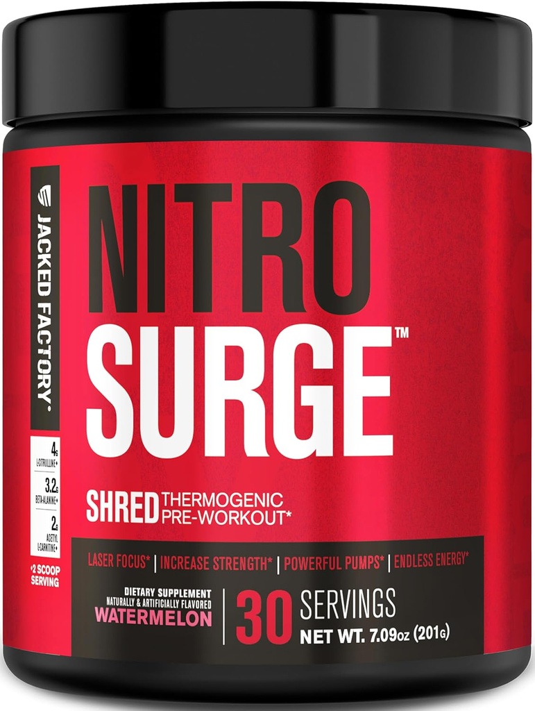 Packed Projecty NITROREGE Servy Preed Preed Proplement - supplement - Booster, พละกําลังในพริบตา, การเพิ่มจุดโฟกัสที่คมชัด, แรงกระแทก - Nitric Oxide Booster & prorout - 30Sv, Watermelon