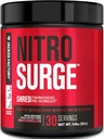 Jacked Factory NITROSURGE Shred Pre Workout Supplement - Energy Booster, Gains istantaneo di resistenza, fuoco affilato, pompe potenti - Nitric Oxide Booster & PreWorkout Powder - 30Sv, Watermelon