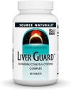 Источник Naturals Liver Guard - Силимарин, CoQ10, N-ацетилцистеиновый комплекс - 60 таблеток