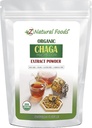 Z Natural Foods Organic Chaga Mushroom Extract Порошок, Концентрований преміум грибів екстракт для підтримки здоров'я імунітету, збільшуйте свій ранок, додавши його до кави і чаю, 1 фунт