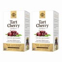 Solgar Tart Cherry 1000 mg, 90 Vegetable Capsules (Pack of 2) - Antioxidant with Quercetin, Chlorogenic Acid & Anthocyanins Compounds - Non-GMO, Vegan, Gluten Free, Dairy Free - 180 Total Servings