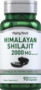 Piping Rock Shilajit Capsules | 90 Count | Himalayan Fulvic Acid | Non-GMO, Gluten Free Supplement