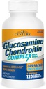 21 세기 글루코사민 Chondroitin Complex Plus MSM, 고급 트리플 강도, 120 정제