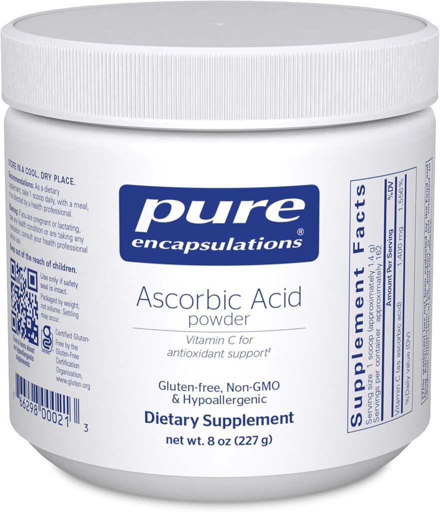 Pure Encapsulations Powder Askorbová kyselina 