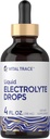 Carlyle Electrolyte tilgad 4 fl oz | Hüdratsioon Vedelik Toidulisandi Joogid | Vegan Valem | Keto-sõbralik, Mitte-GMO, Gluteenivaba
