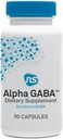 NeuroScience Alpha GABA Supplemento - Aiuto calma non sonnolenta con vitamina B6, Balm di limone, Sensoril Ashwagandha & L Theanine Supplement - Aiuto Soothe Ansia, Giorno o Notte (90 capsule)