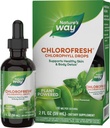 Nature's Way Chlorofresh, Liquid Chrophyll Conцентрат капки, вътрешен дезодорант *, поддържа Detoxification Pathways *, мента Ароматизирани, 2 Fl. Oz.
