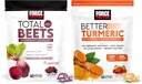 强制因子总和 Beets Soft Chews, 60 Chews & Better Turmeric 联合支助补编, 60 Soft Chews