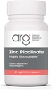 Allergy Research Group Zinc Picolinate Supplement - Supports Normal Health Immune Response, Highly Bioavailable, Well-Absorbed, Hypoallergenic, Vegetarian Capsules - 60 Count