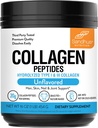 Sandhu's Collagen Peptides Powder|1 lb, 22 Sermoirik gabekoak| Belar-Fed Hydrolyzed Bovine Collagen | Supports Youthful Skin, Hair, Nails, Mobility & Flexibility