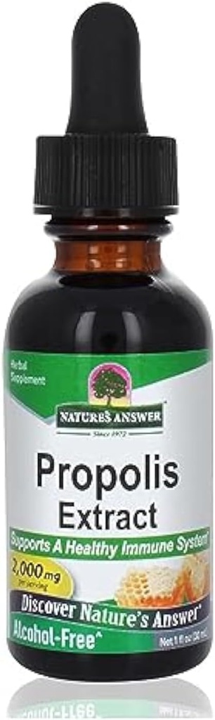 Nature's Answer Propolishopper | Herbal Supplement | All- Natural Immune Support | Vegan, Alkol Özgür & Gluten-Free 1oz