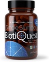 BiotiQuest Simple Slumber Probióticos para axudar a mellorar a calidade do sono e a saúde intestinal, 18 Billion CFU, Non-GMO e Gluten Free, 30 cápsulas