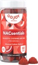 GOJOY 7-i-1 Sugar-fri NAC Gummies – NACsentials 600mg N-acetyl Cysteine med vitamin C, ALA, Quercetin & Astaxanthin – Antioksidant og lever Detox Support – Vegan & Keto-vennlig – 60 Gummies