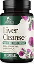 Liver Cleanse Detox & Repair Formula - 20-in-1 Advanced Liver Support Supplement with Silymarin Milk Thistle, Dandelion Root, Artichoke Extract, Turmeric, Choline eta Beetroot - 60 Veggie kapsulak