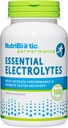 NutriBiotic Estrolytes, 100 Ct Capsules 124; Support Increased Performance & Faster Recovery 124; Farmasi Grade Vitamin C dengan Electrolites for Rehydration 124; Vegan, Gluten- Free & Non-GMO