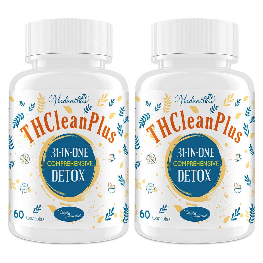 31-in-ONE Detox and Liver Cleanser, Fast Detox, Full Body Detox, Toxins Cleaner for Liver, Kidney, Natural Herbal Formula, Support Immune & Mood, Made in USA, 120 Capsules