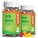 Natural Hemp Gummies 2,000,000 XXL Extra Strength - Vegan, Low Sugar, Non-GMO - 120 Counts